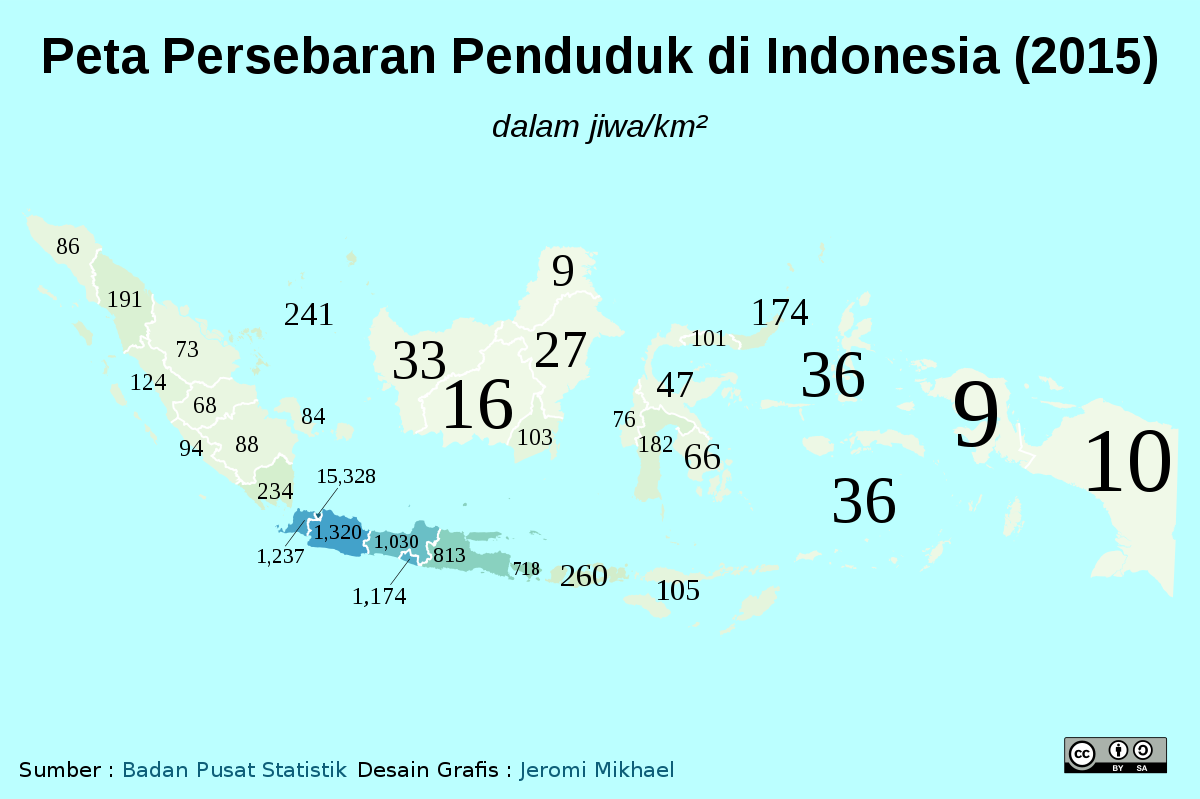 populasi indonesia 2019